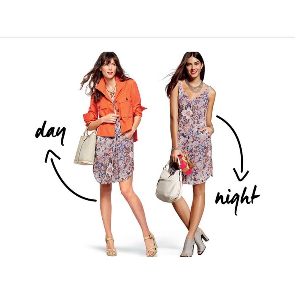 CAbi Style 5049 | Fresco Floral Slip Dress | Size Medium | NWOT